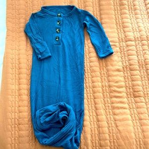 Lou Lou and Company knotted ribbed gown.